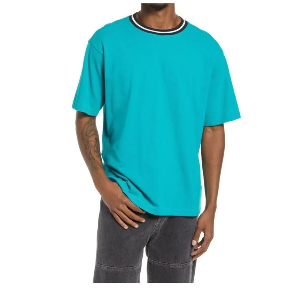 New Nordstrom Bp. Men's Piqué Crewneck T-Shirt